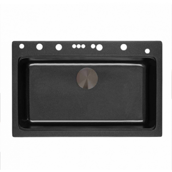 Ένθετος Νεροχύτης AQUARIS BG8276 BLACK με Μπαταρία Κουζίνας 7567131MB BLACK Ένθετος Νεροχύτης AQUARIS BG8276 BLACK με Μπαταρία Κουζίνας 7567131MB BLACK